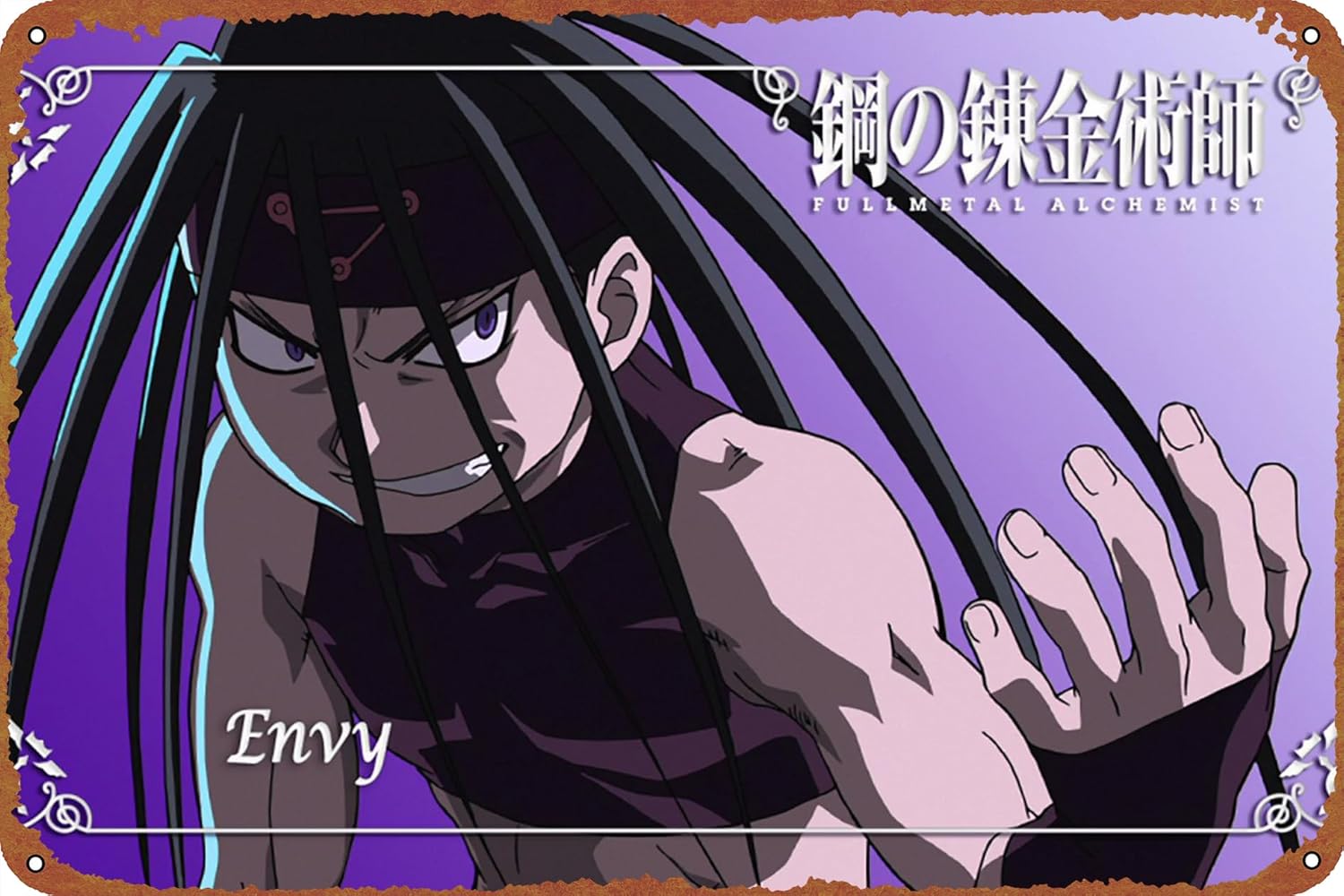 Home Garden Alchemist - 1p, Envy Fullmetal Alchemist Anime Poster