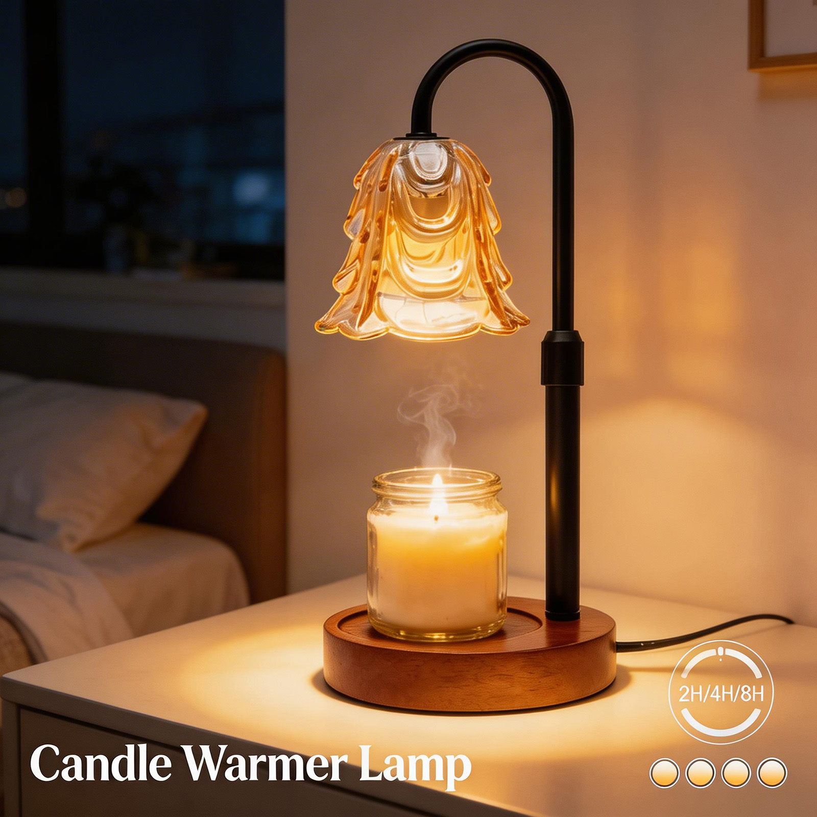 Home Fragrance Wax Melts - Kaarswarmerlamp Woondecoratie Wasmeltenlamp Decoratief huis Sfeergeur