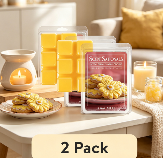 Home Fragrance Wax Melts - Geurende wax melts met ijskoude citroen-suikerkoek
