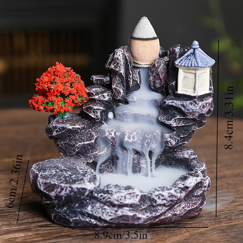 Incense Cone Holder - Terugstromen Wierookhouder Waterval Wierookbrander Home Decor