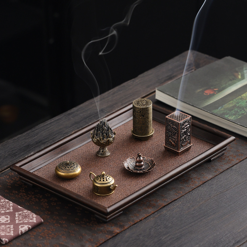 Vierkante verticale wierookbra - Incense Cone Holder recensie en prijs