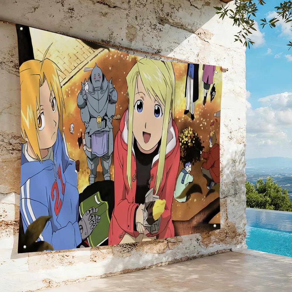 F-Fullmetal Alchemist Flags Ho - Home Garden Alchemist recensie en prijs