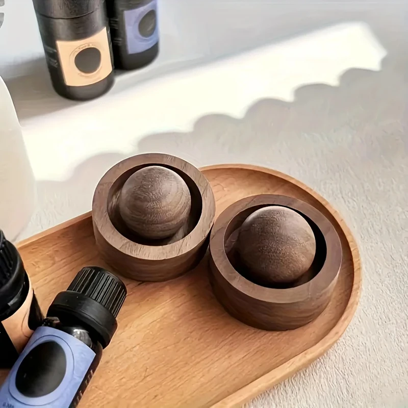Houten bal etherische olie dif - Home Fragrance Potpourri recensie en prijs