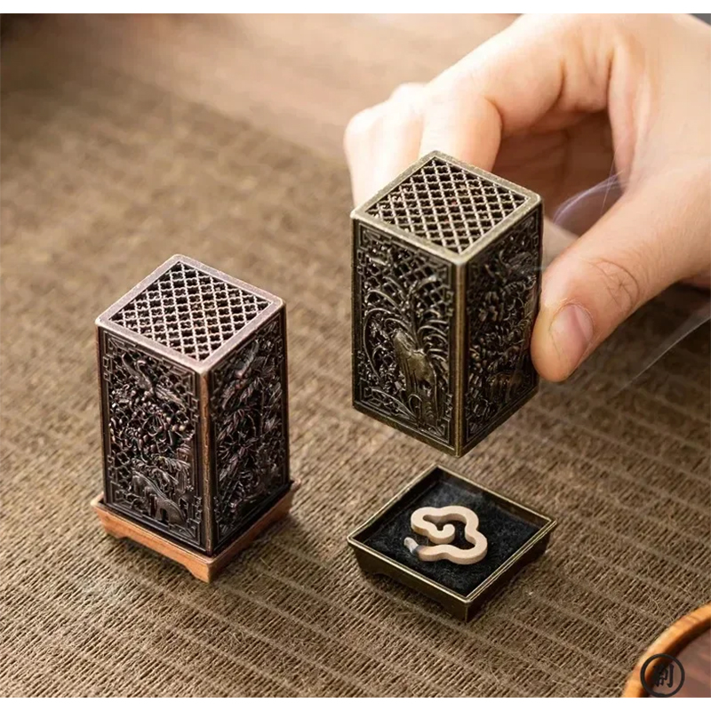 Vierkante verticale wierookbra - Incense Cone Holder recensie en prijs