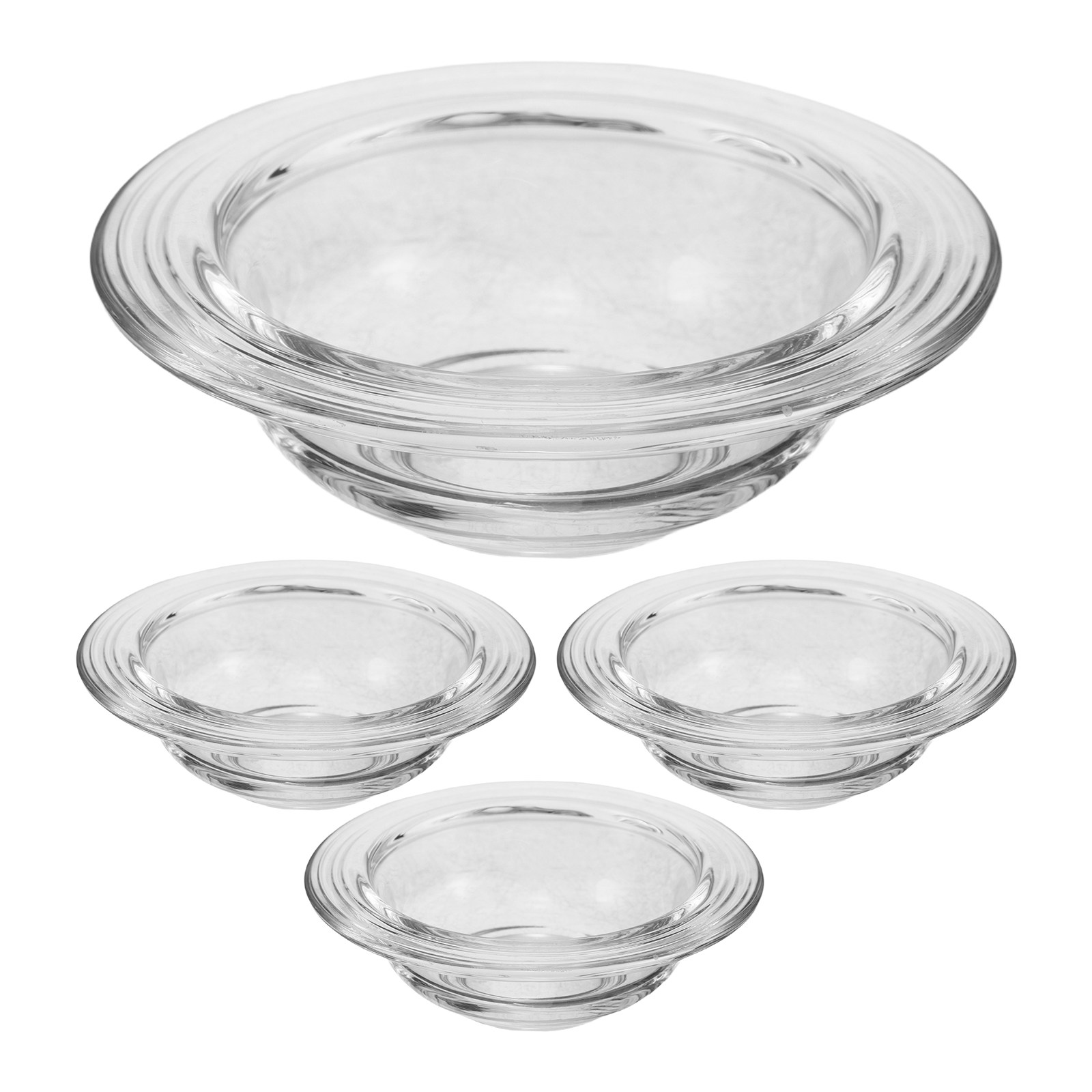 4 stuks transparant glazen was - Home Fragrance Wax Melts recensie en prijs