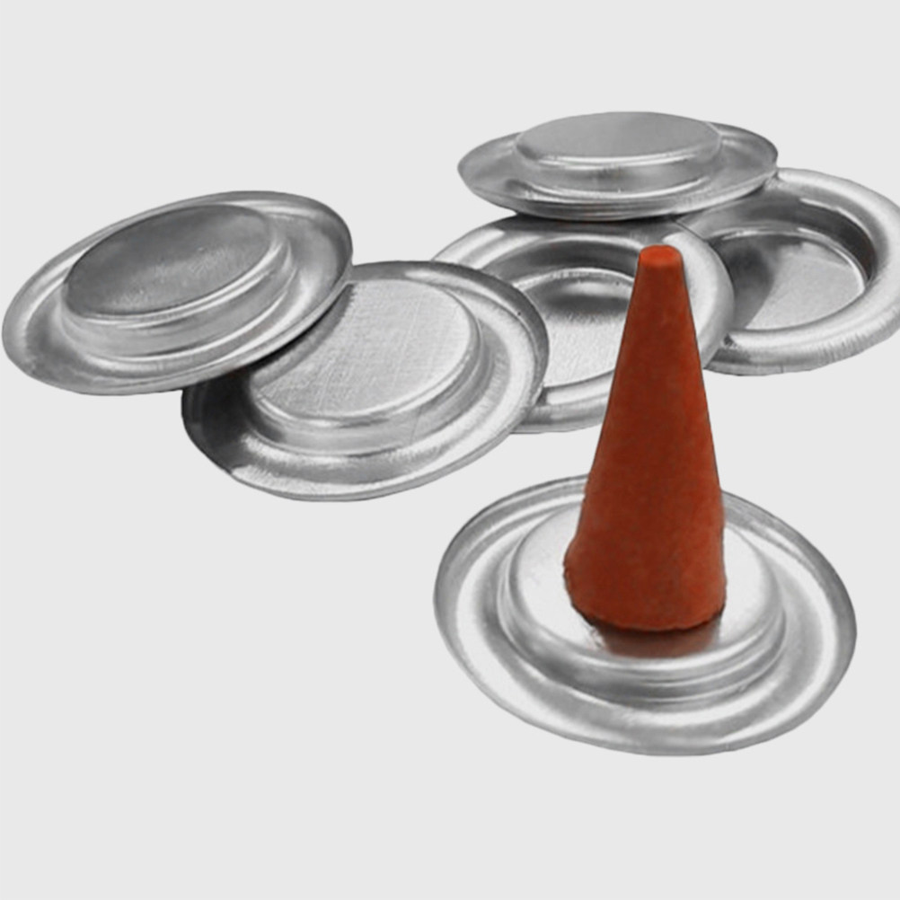 20 stuks metalen wierookbakje  - Incense Cone Holder recensie en prijs