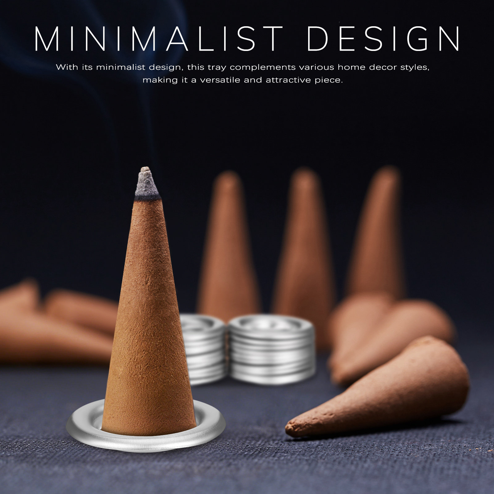 20 stuks metalen wierookbakje  - Incense Cone Holder recensie en prijs